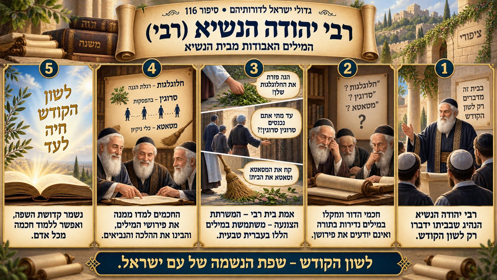 תמונת סיכום — רבי יהודה הנשיא (רבי): רבי יהודה הנשיא (רבי)
